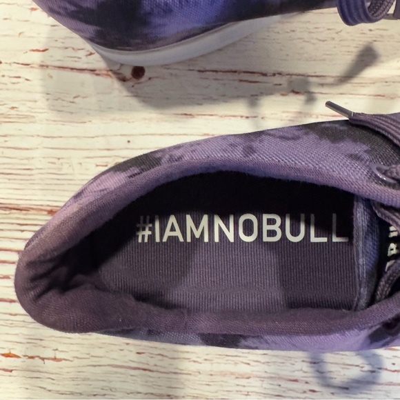 NOBULL Canvas Trainer Workout Shoes in Purple Tie Dye Sz 10.5 - Picture 7 of 10